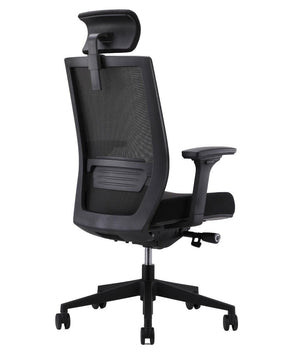 Biroja krēsls AIR Exquisite Black - Ergostock