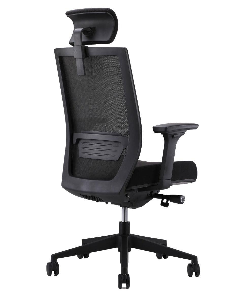 Biroja krēsls AIR Exquisite Black - Ergostock