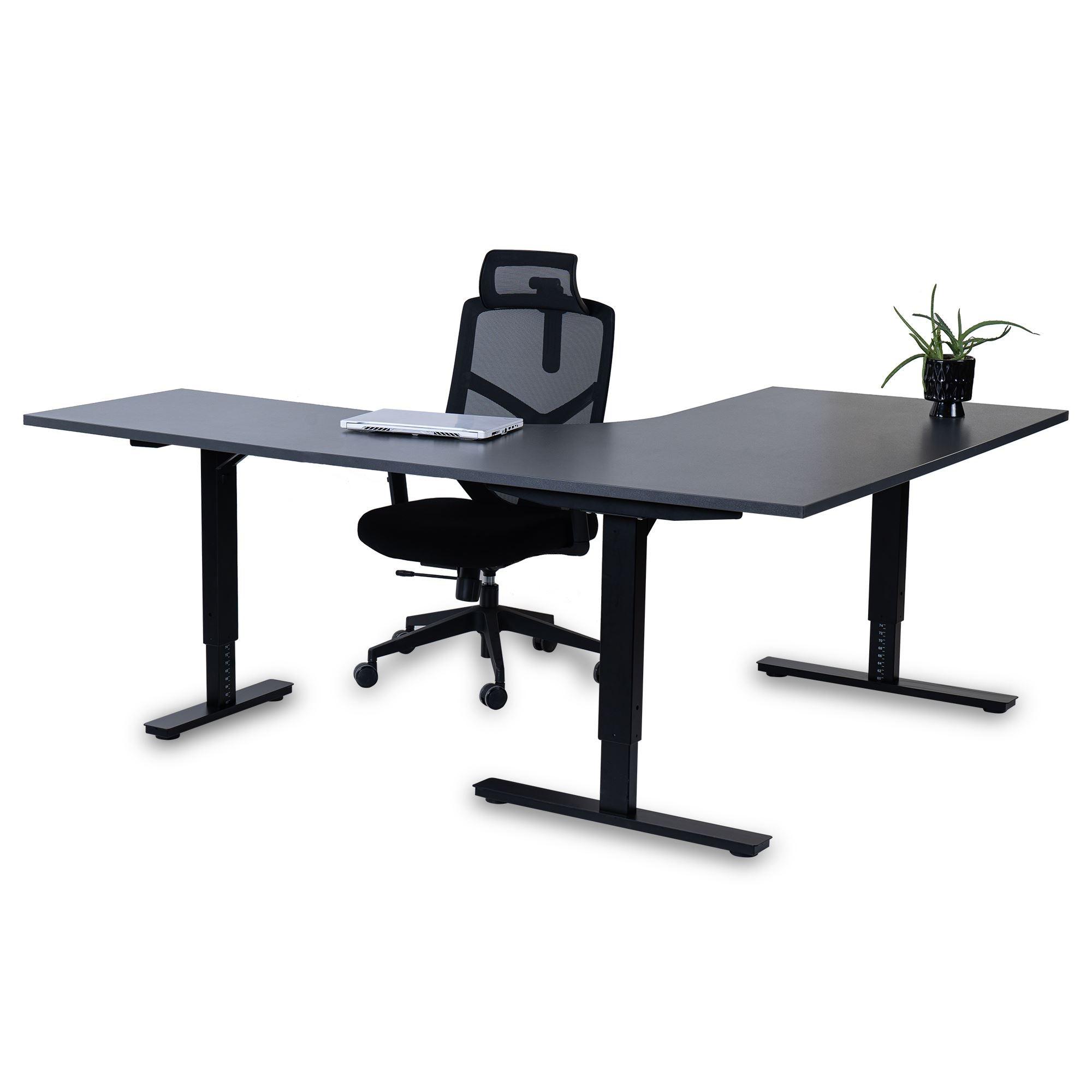 Biroja galds Forza Line L forma 160 cm x 120 cm - Ergostock