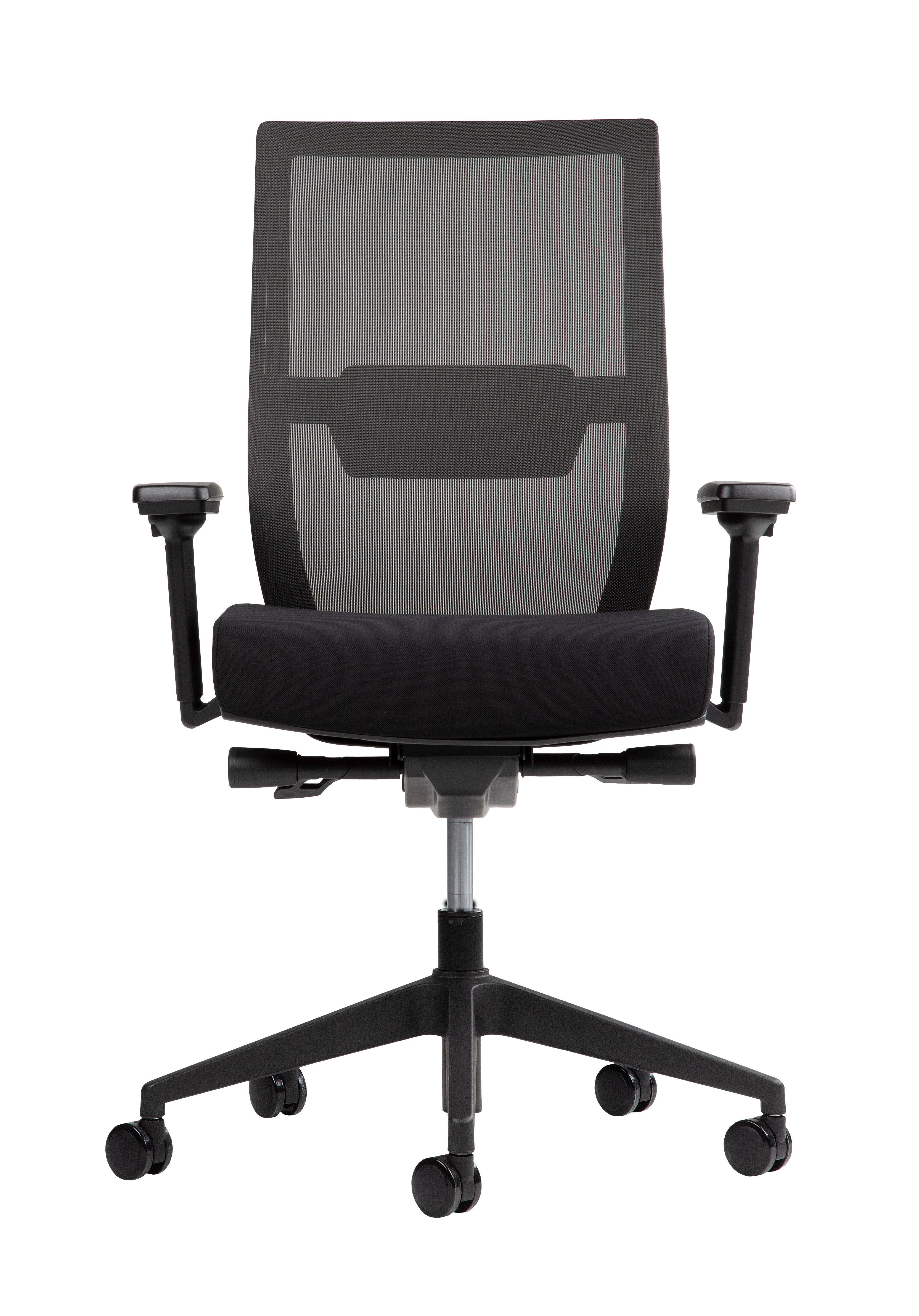 Biroja krēsls AIR Exquisite Black - Ergostock