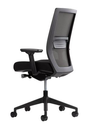 Biroja krēsls AIR Exquisite Black - Ergostock