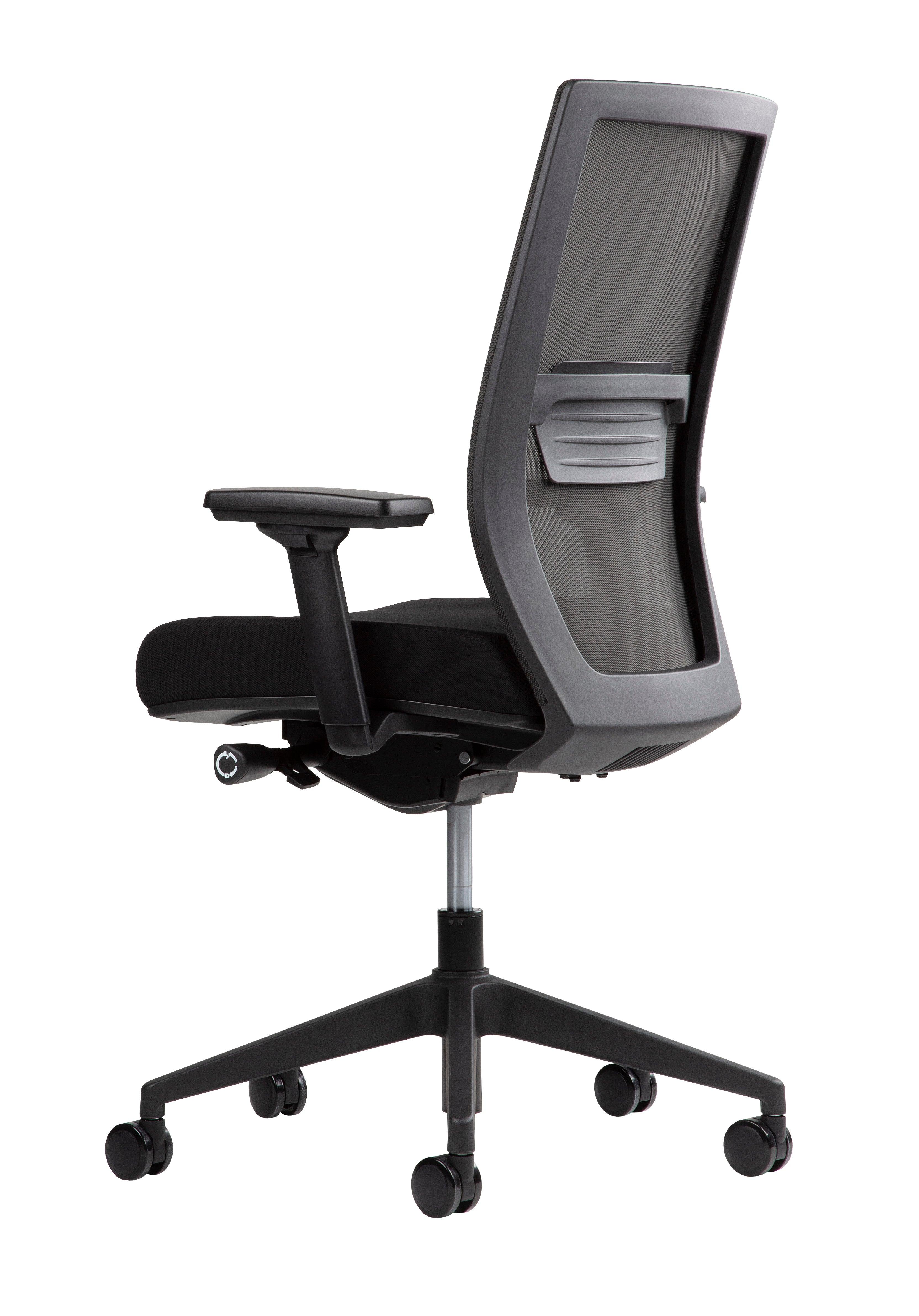 Biroja krēsls AIR Exquisite Black - Ergostock