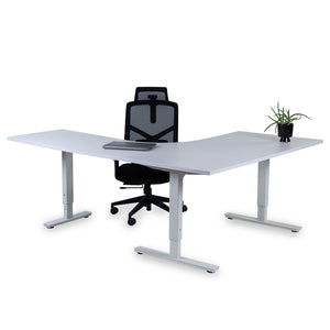 Biroja galds Forza Line L forma 160 cm x 120 cm - Ergostock