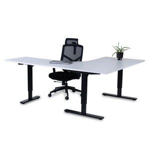 Biroja galds Forza Line L forma 160 cm x 120 cm - Ergostock