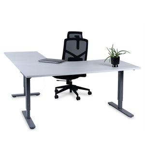 Biroja galds Forza Line L forma 160 cm x 120 cm - Ergostock