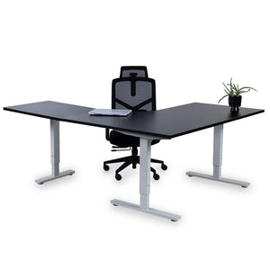 Biroja galds Forza Line L forma 160 cm x 120 cm - Ergostock