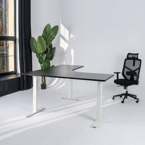 Elektriski augstumā regulējams galds Prestige Line L forma 200 cm x 200 cm - Ergostock