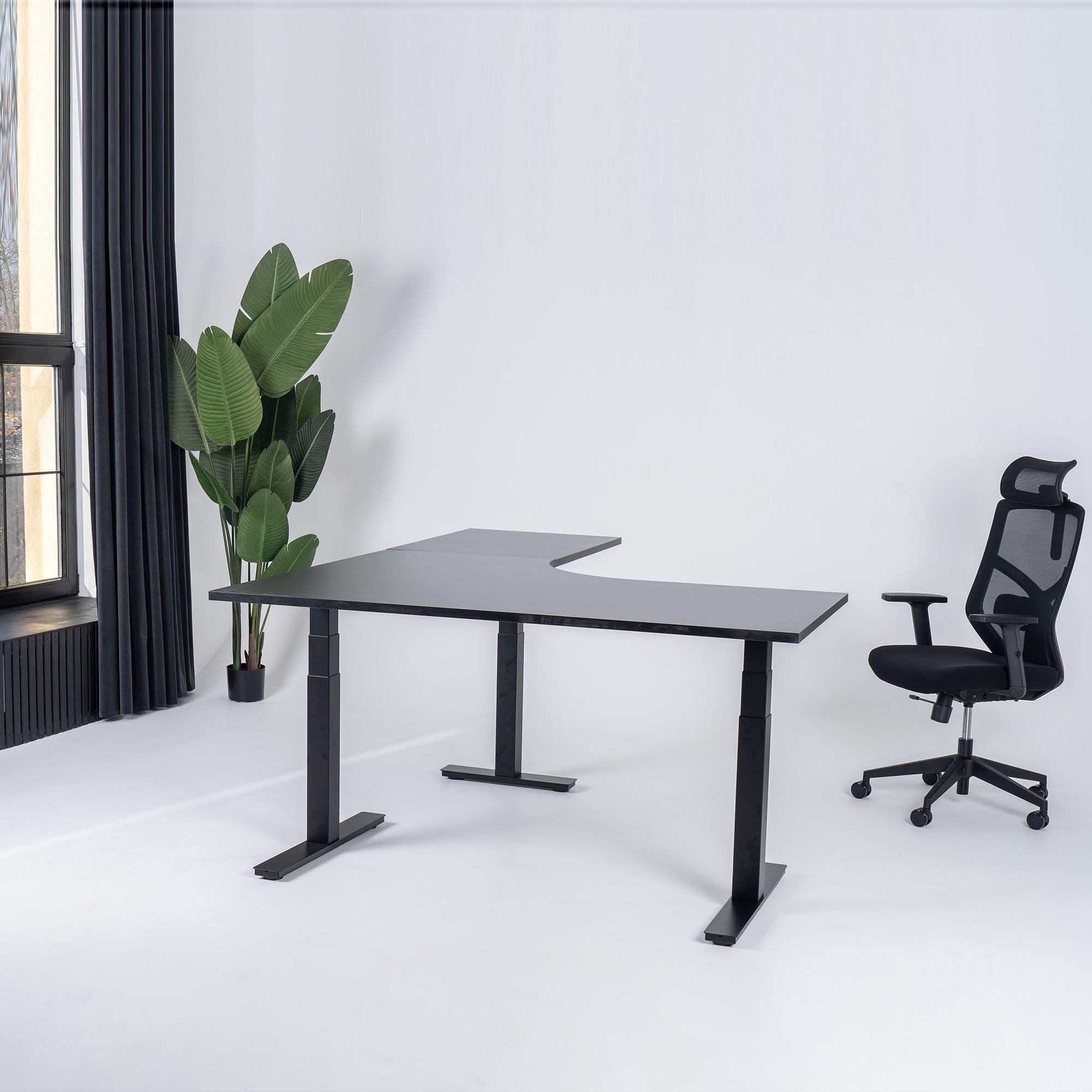 Elektriski augstumā regulējams galds Prestige Line L forma 200 cm x 200 cm - Ergostock