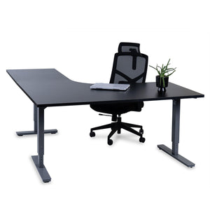 Biroja galds Forza Line L forma 160 cm x 120 cm - Ergostock