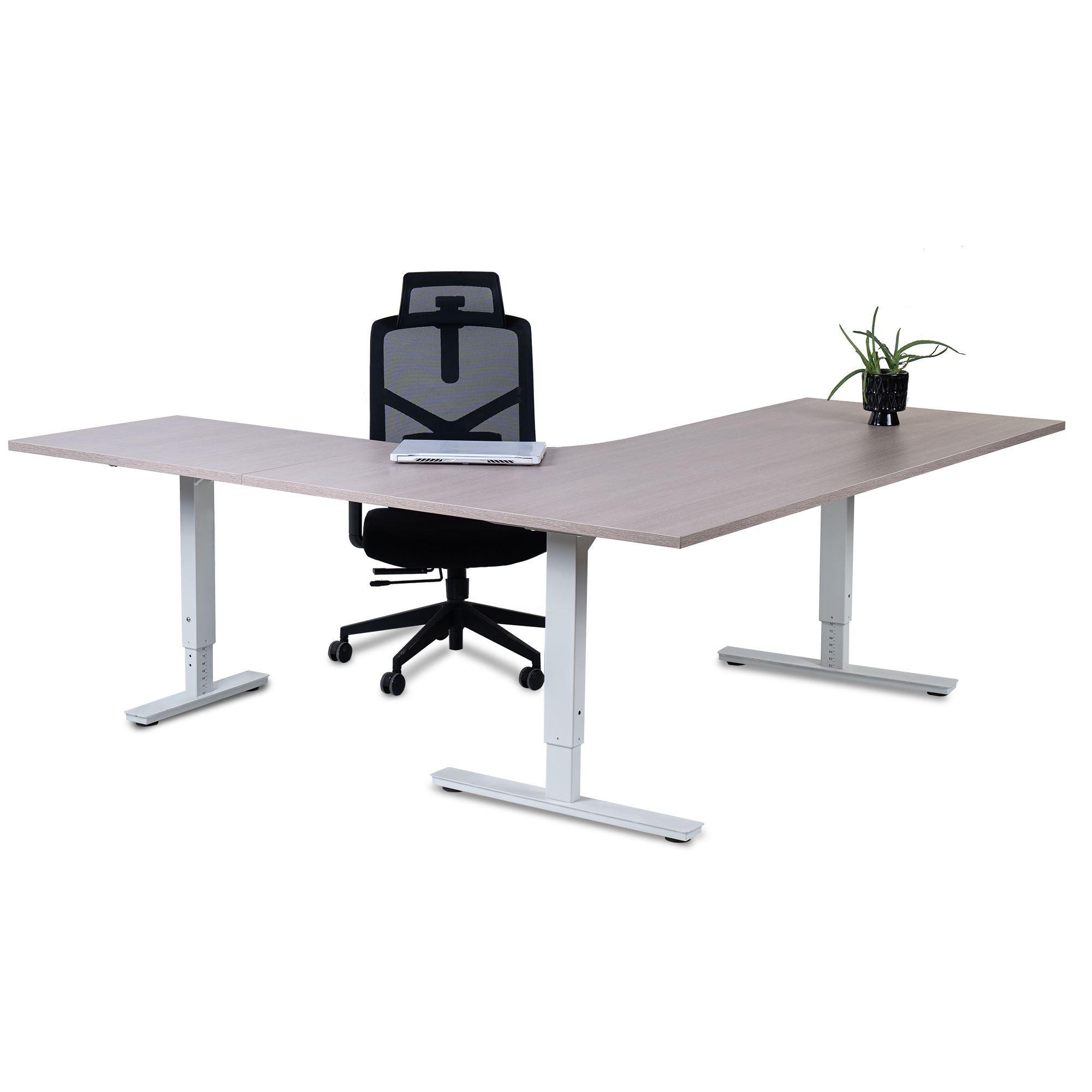 Biroja galds Forza Line L forma 160 cm x 120 cm - Ergostock