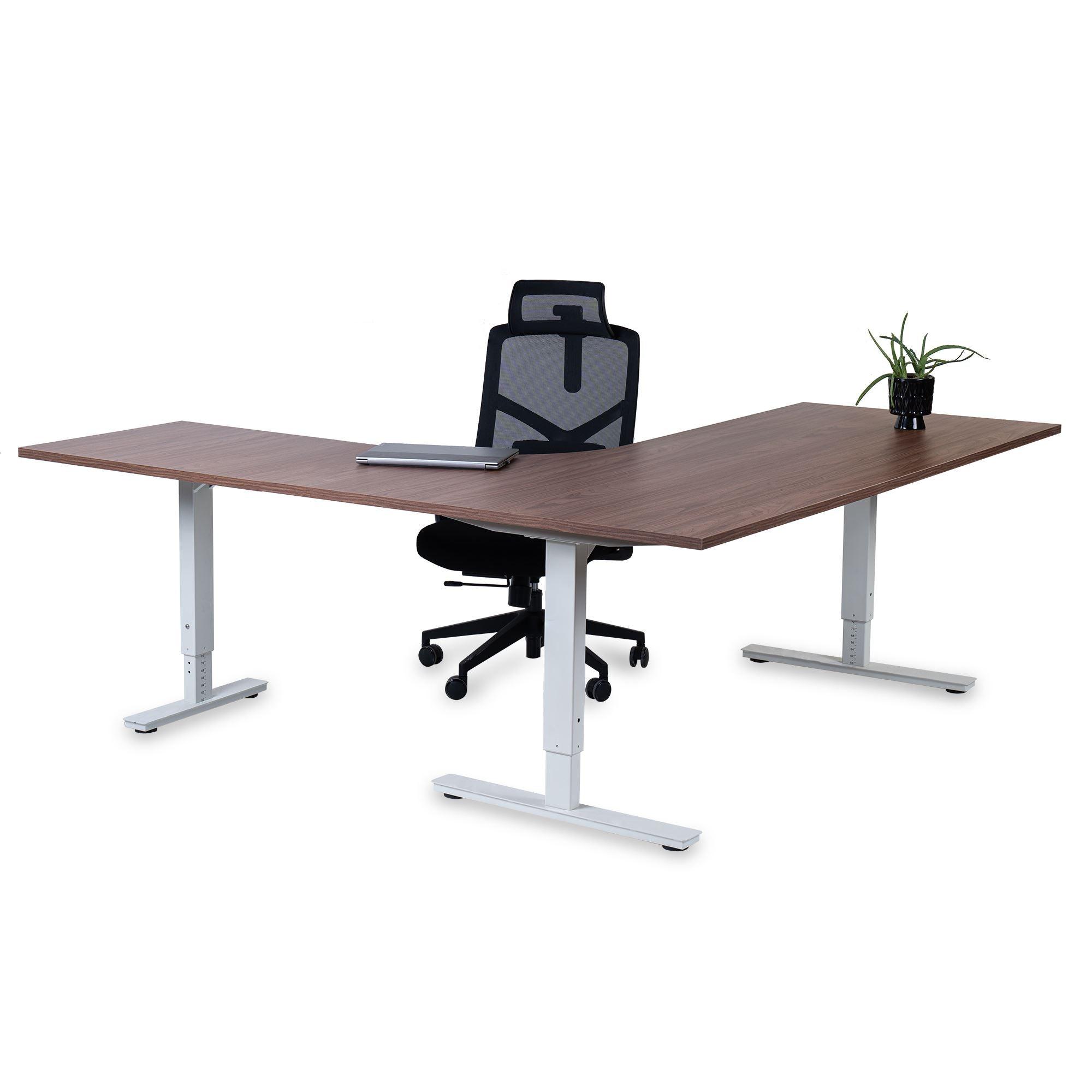 Biroja galds Forza Line L forma 160 cm x 120 cm - Ergostock