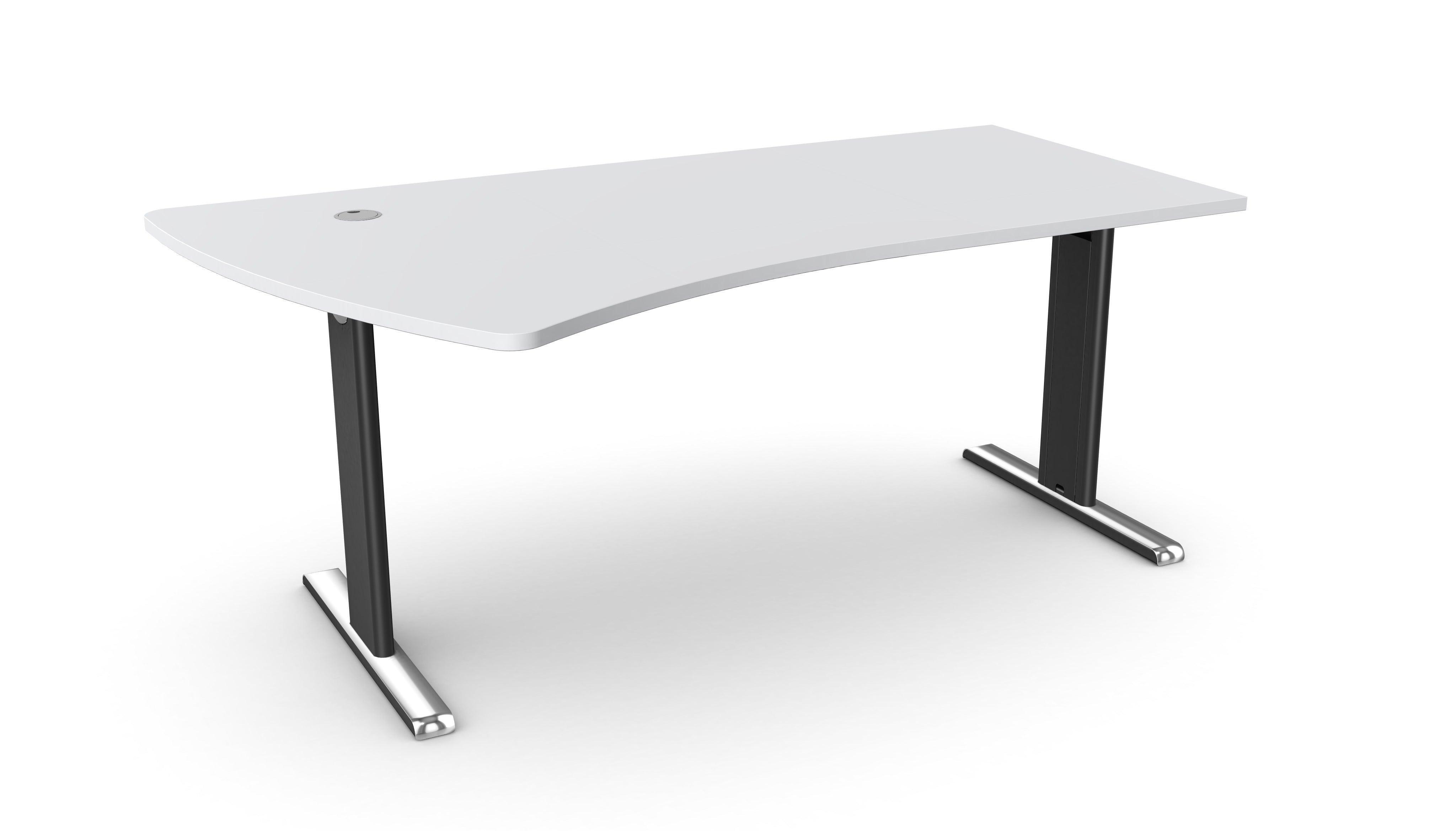 Biroja galds THEO ELEGANCE TWO, 160 x 80 cm - Ergostock.lv