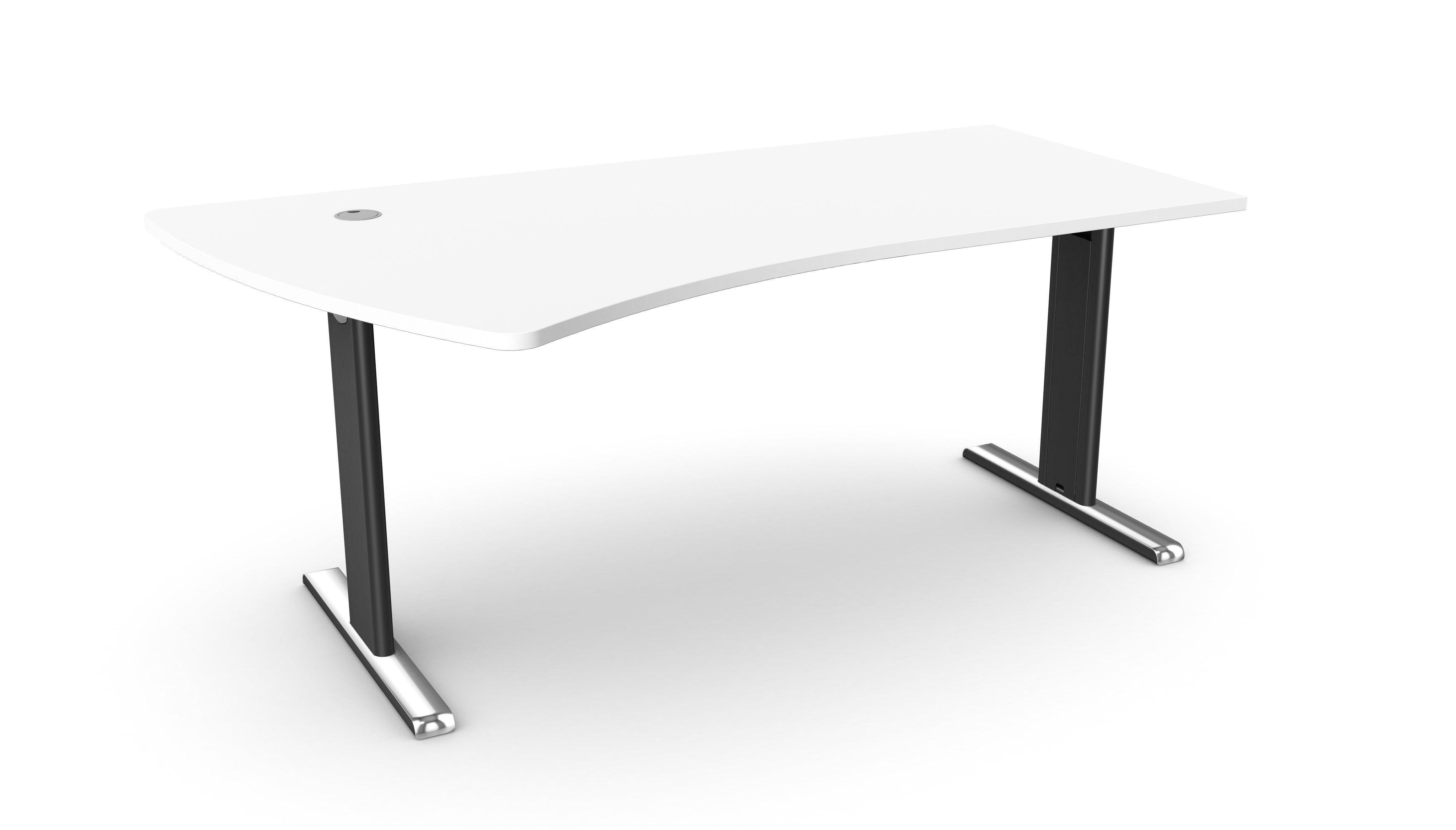 Biroja galds THEO ELEGANCE TWO, 160 x 80 cm - Ergostock.lv