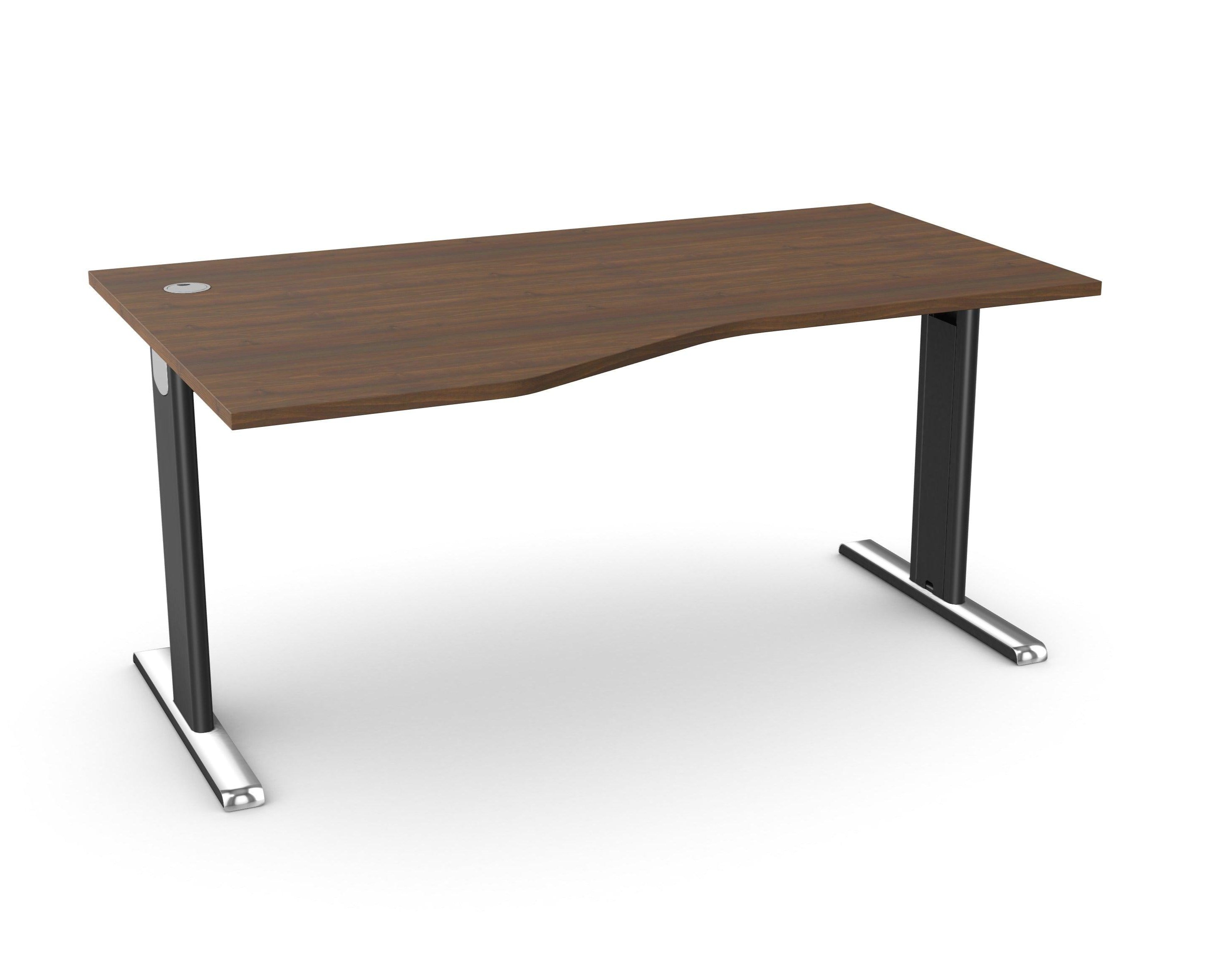 Biroja galds THEO ELEGANCE TWO, 160 x 80 cm - Ergostock.lv