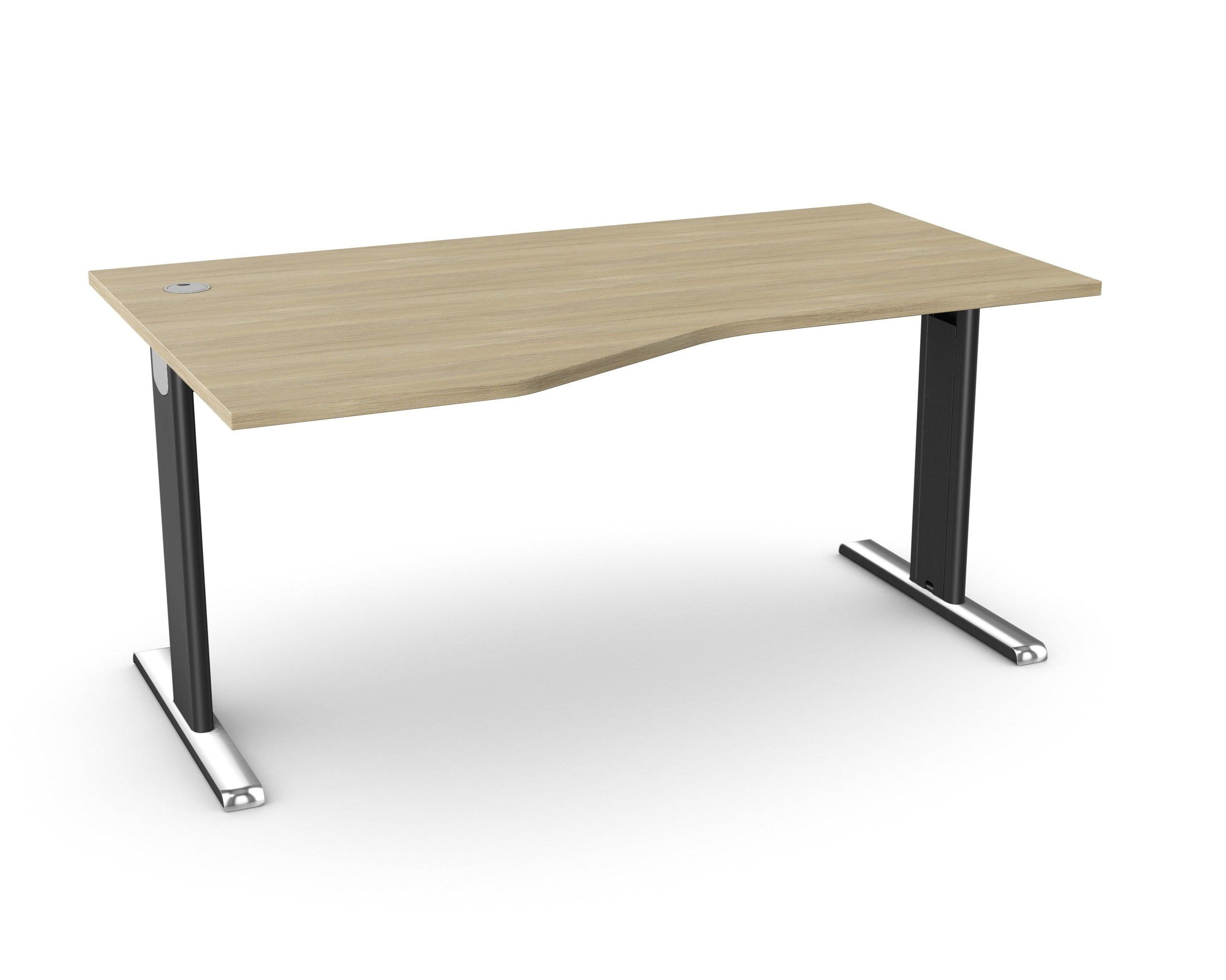 Biroja galds THEO ELEGANCE TWO, 160 x 80 cm - Ergostock.lv