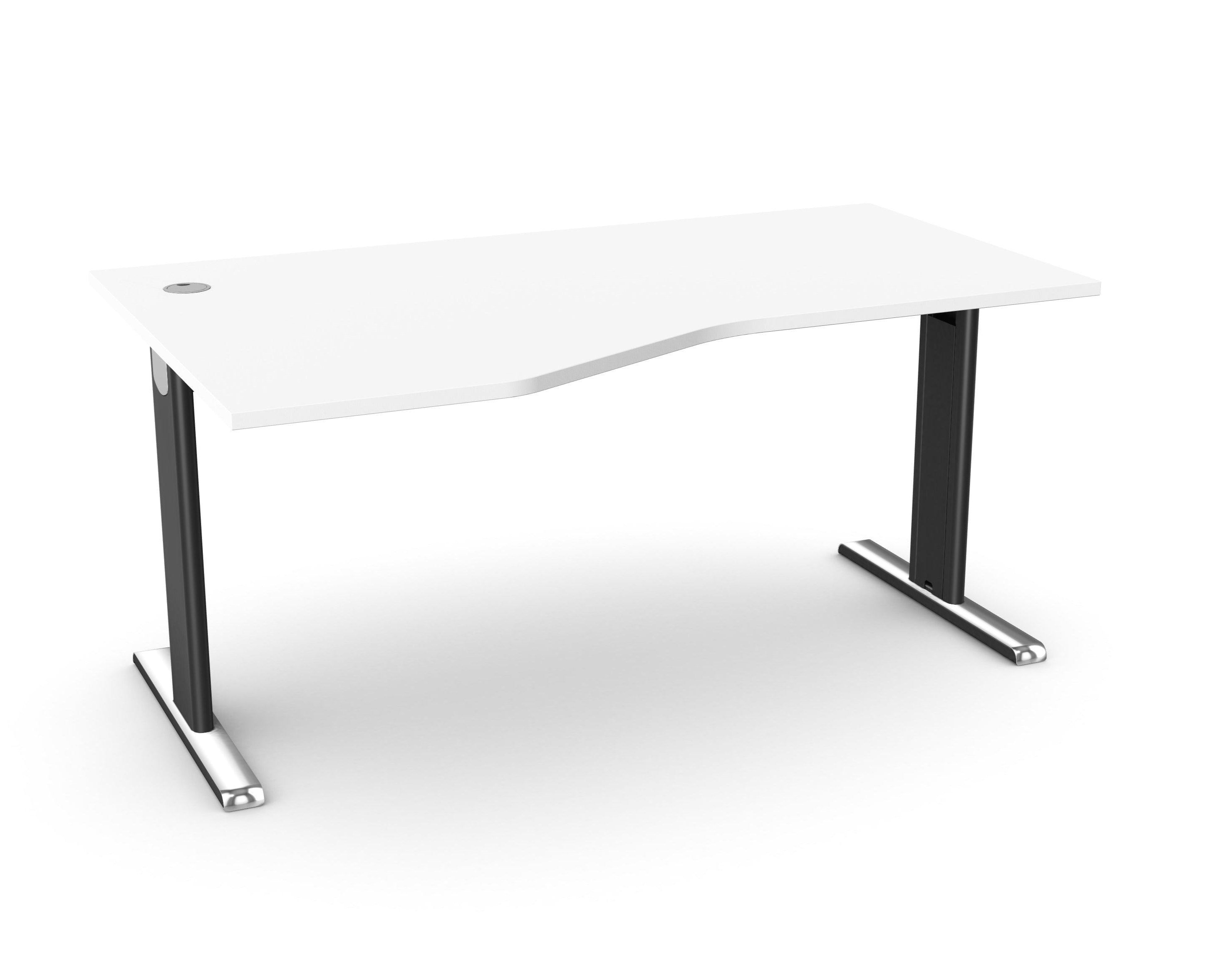 Biroja galds THEO ELEGANCE TWO, 160 x 80 cm - Ergostock.lv