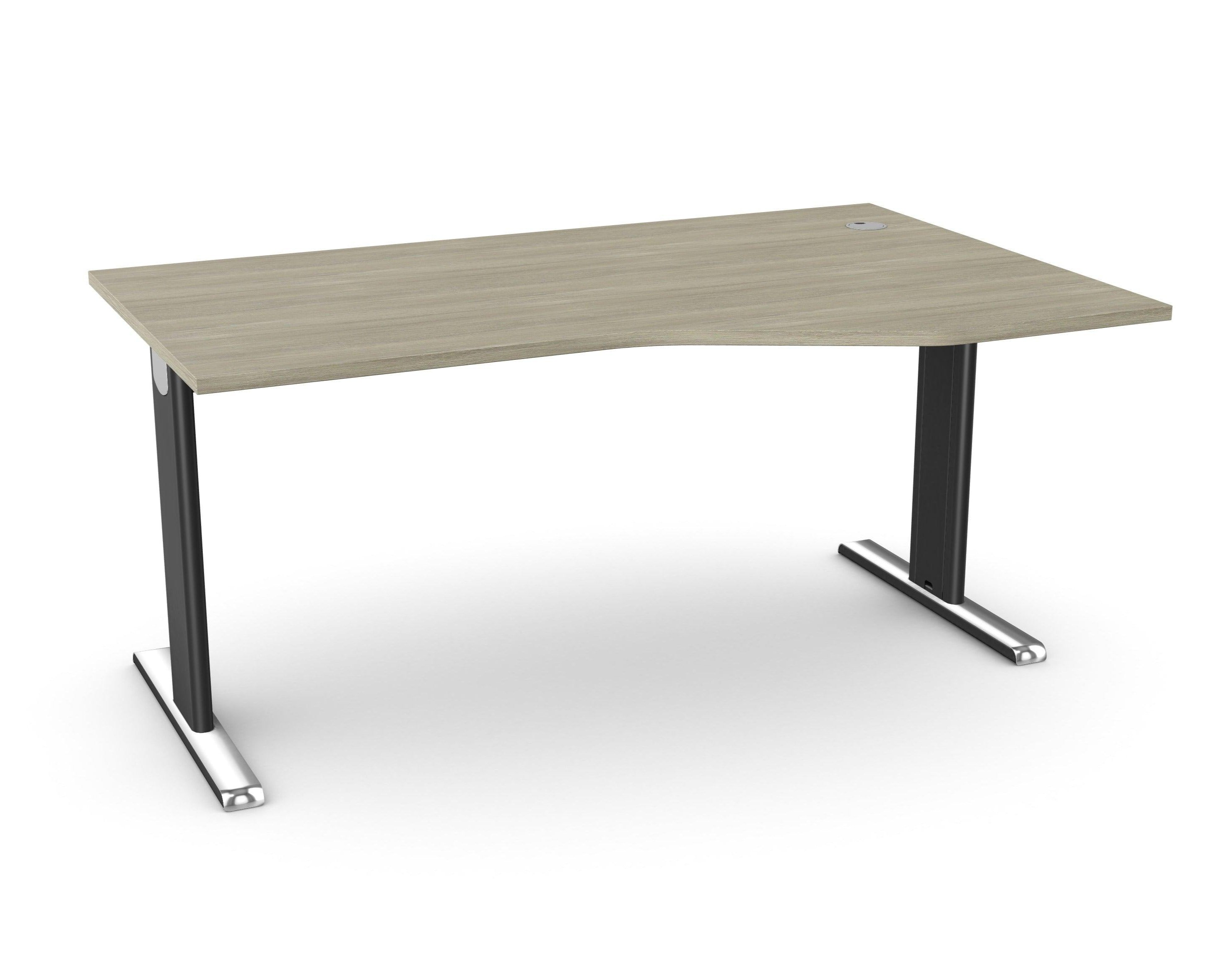 Biroja galds THEO ELEGANCE TWO, 160 x 80 cm - Ergostock.lv