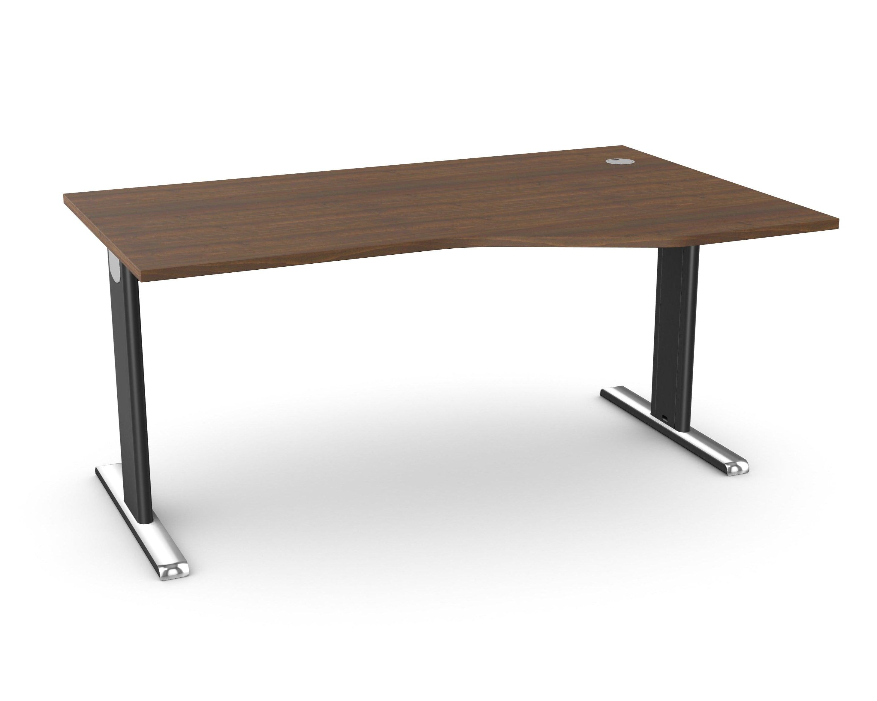 Biroja galds THEO ELEGANCE TWO, 160 x 80 cm - Ergostock.lv