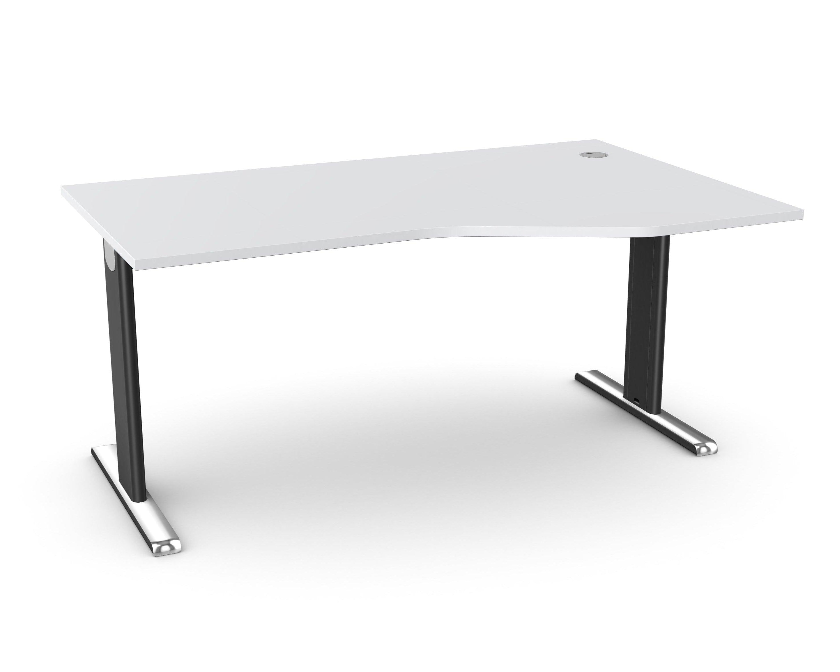 Biroja galds THEO ELEGANCE TWO, 160 x 80 cm - Ergostock.lv