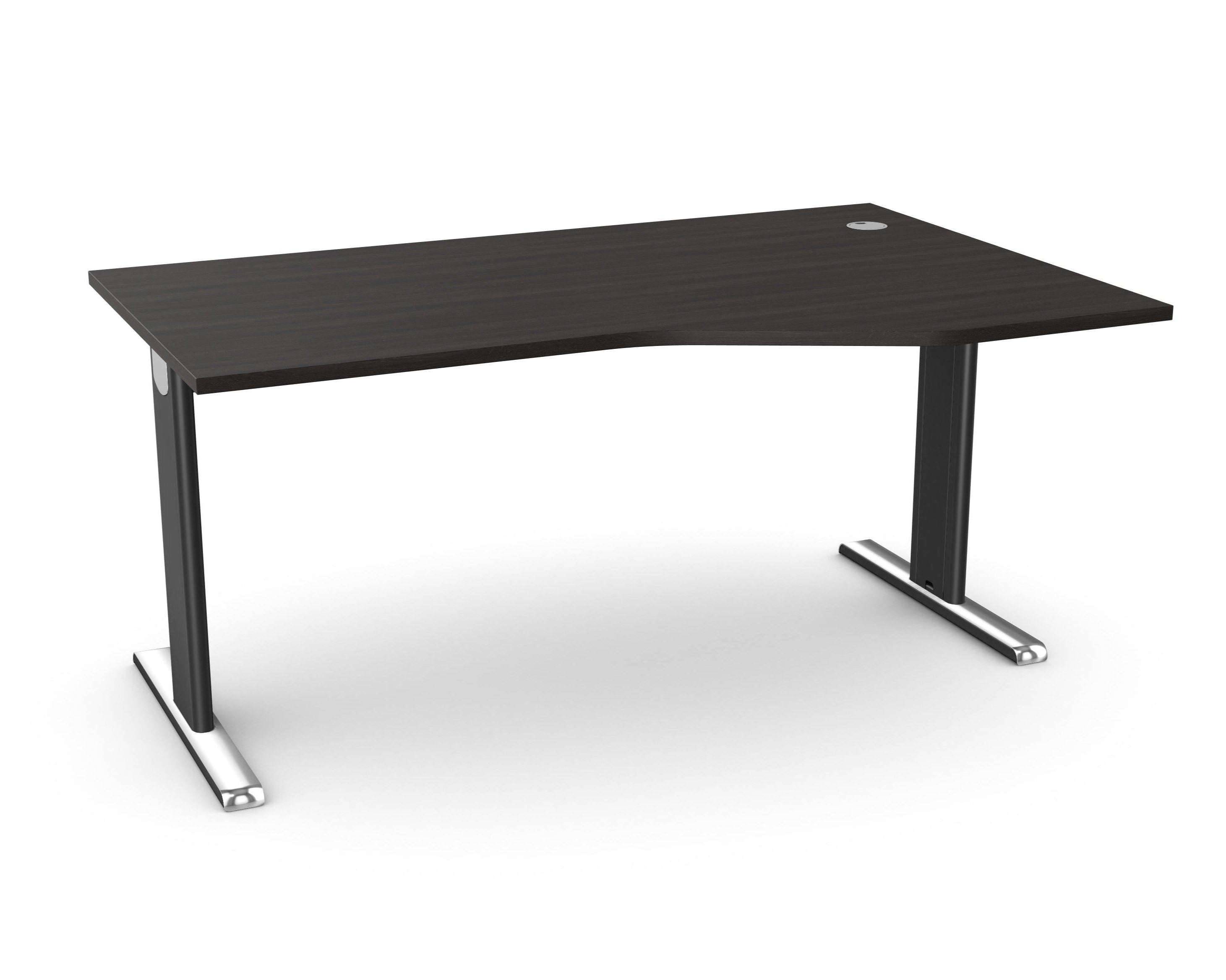 Biroja galds THEO ELEGANCE TWO, 160 x 80 cm - Ergostock.lv