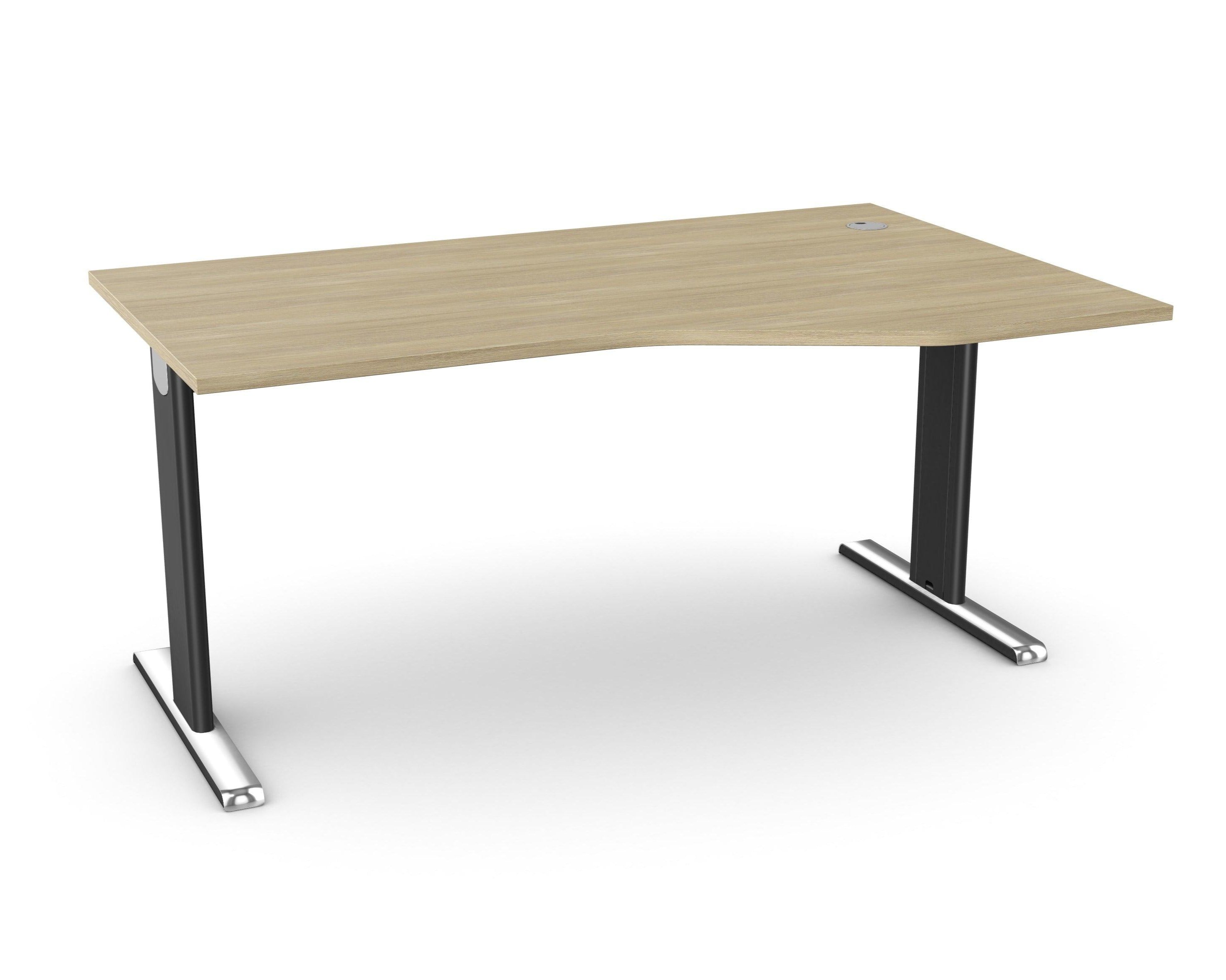 Biroja galds THEO ELEGANCE TWO, 160 x 80 cm - Ergostock.lv