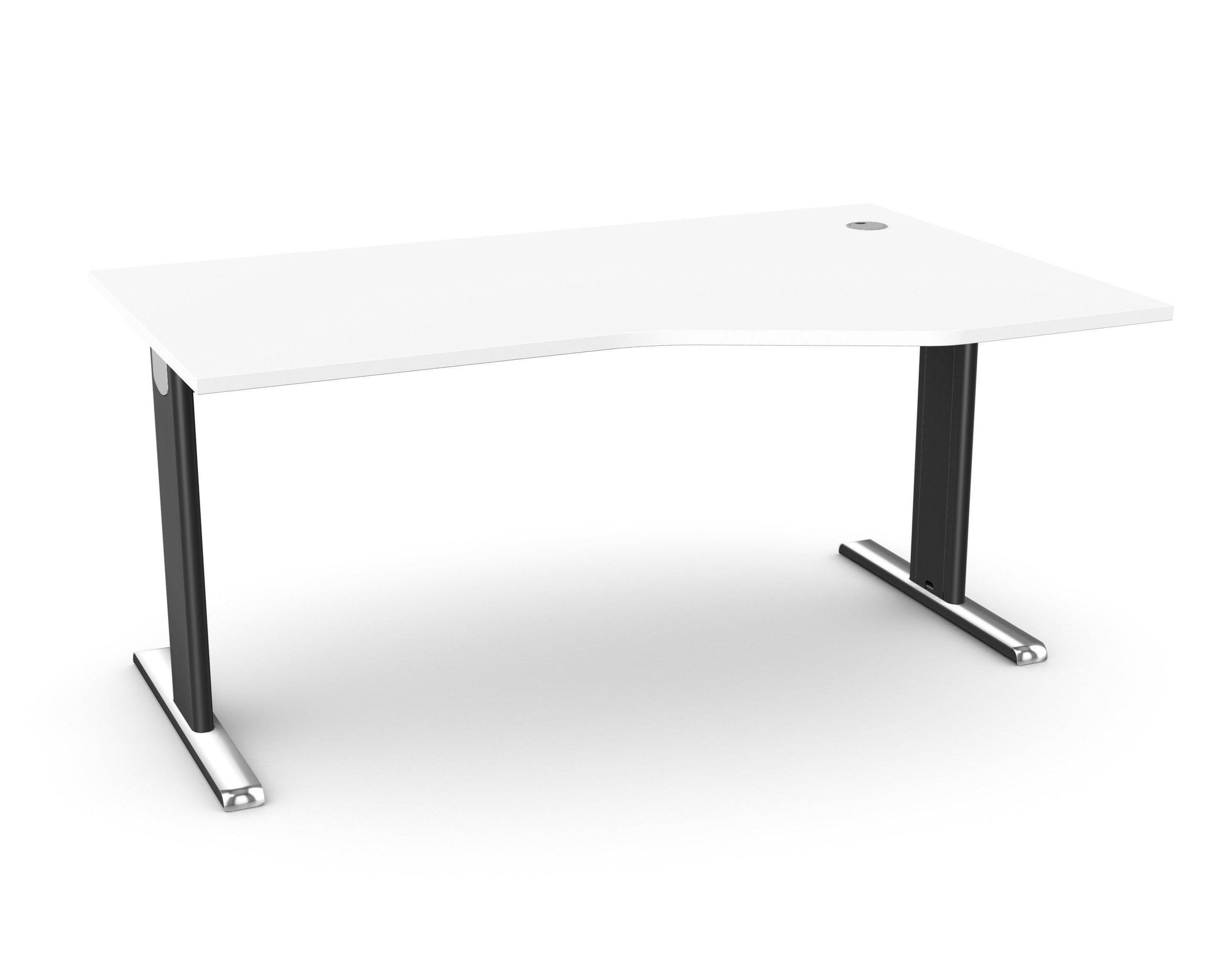 Biroja galds THEO ELEGANCE TWO, 160 x 80 cm - Ergostock.lv