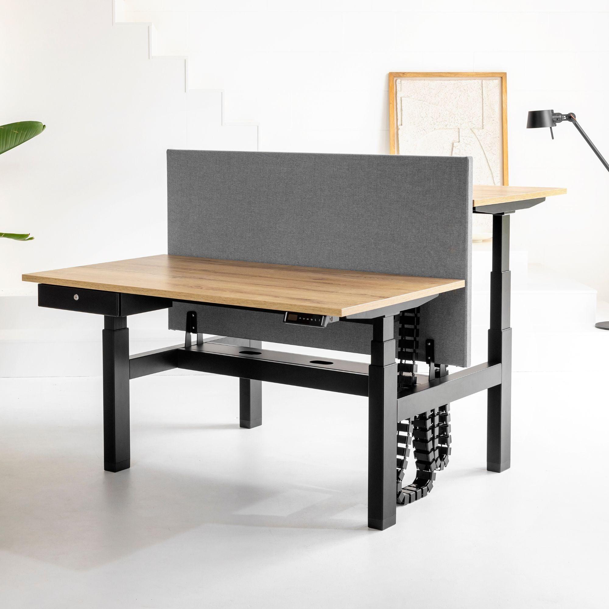 Elektriski augstumā regulējams galds Prestige Line DUO - Ergostock