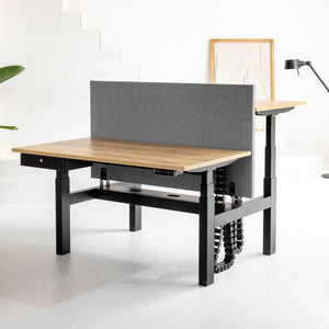 Elektriski augstumā regulējams galds Prestige Line DUO - Ergostock