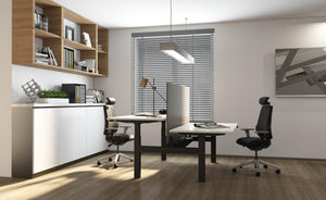 Elektriski augstumā regulējams galds Prestige Line DUO - Ergostock