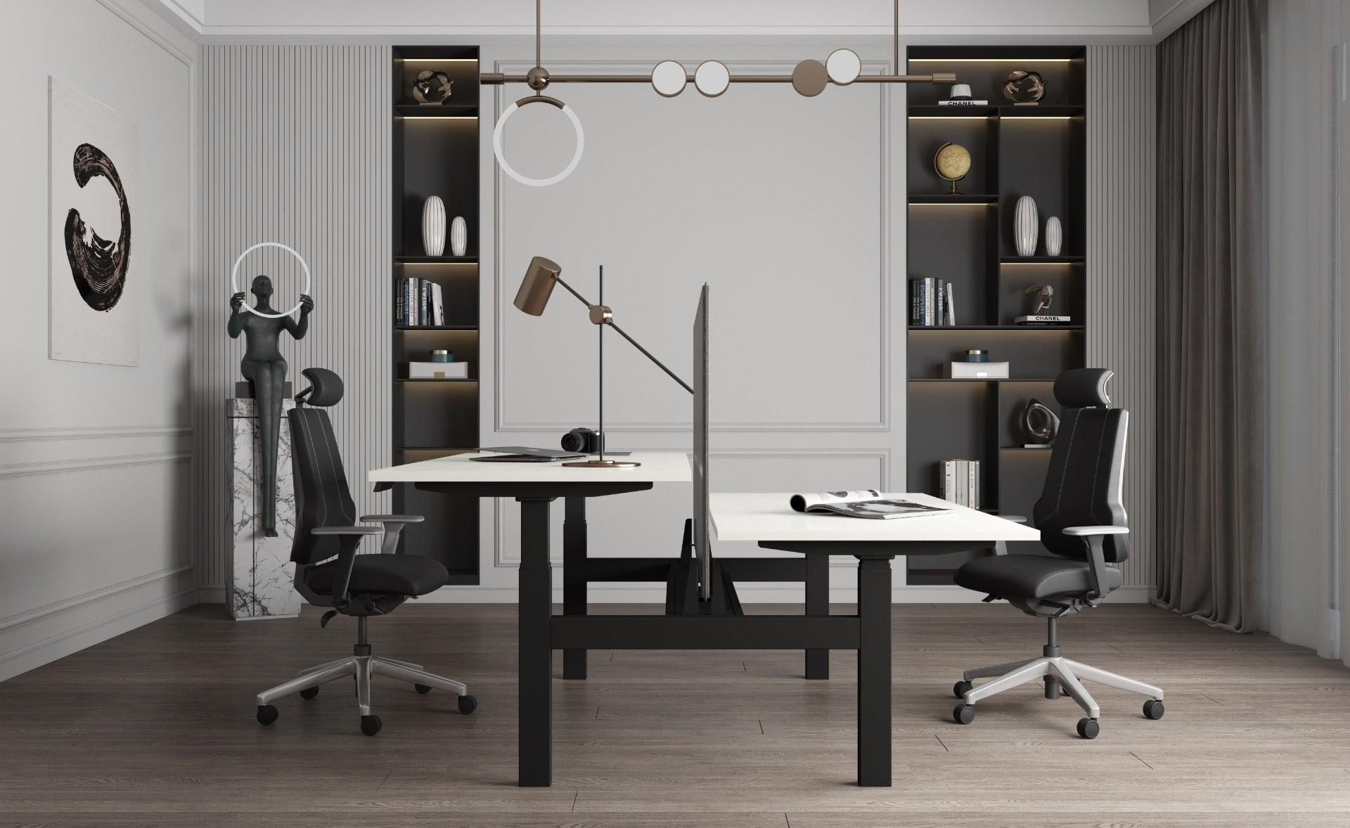 Elektriski augstumā regulējams galds Prestige Line DUO - Ergostock