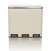 Šiukšlių dėžė CLEAN PRO Beige, 3 x 18 L