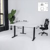 Elektriski augstumā regulējams galds Prestige Line L forma 200 cm x 200 cm - Ergostock