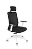 Biroja krēsls COCO HD Medley Black | WH | Chrome - Ergostock