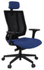 Biroja krēsls MaxPro BS HD Note Black | Chrome - Ergostock