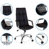 Biroja krēsls SARANTO PRO Leather - Ergostock.lv