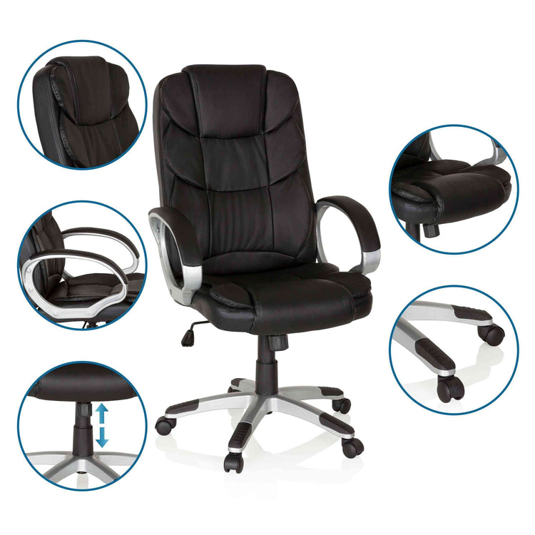 Biroja krēsls RELAX BY155 - Ergostock.lv