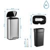 Šiukšlių dėžė CLEAN STAINLESS 30 L