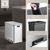 Šiukšlių dėžė CLEAN PRO Silver 3 x 18 L
