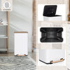 Šiukšlių dėžė CLEAN NATURA White 30 L