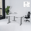 Elektriski augstumā regulējams galds Prestige Line L forma 200 cm x 200 cm - Ergostock