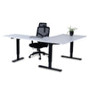 Biroja galds Forza Line L forma 160 cm x 120 cm - Ergostock