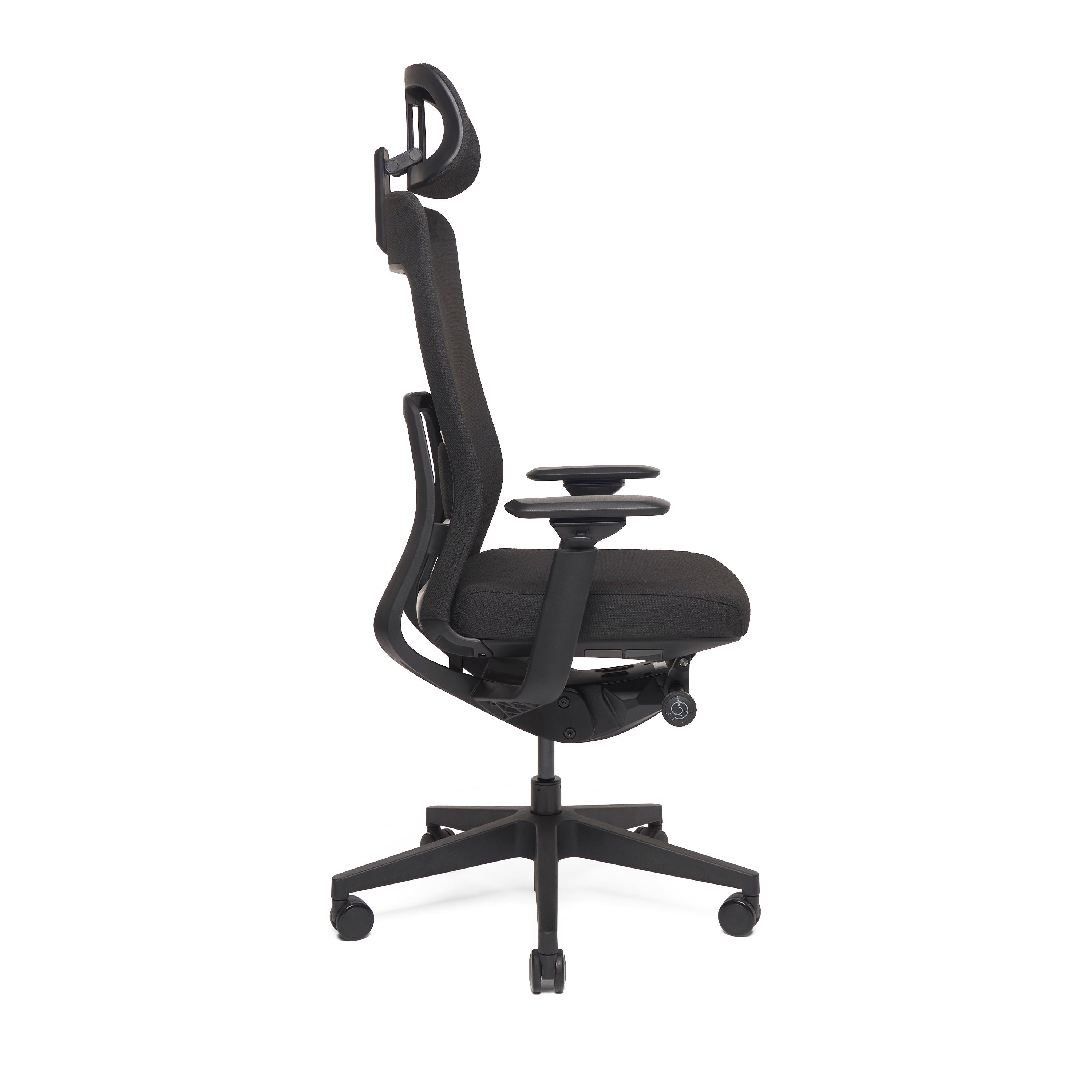 Biuro kėdė Cara Black HD (iki 150 kg, 10 metų garantija)