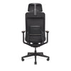 Biuro kėdė Cara Black HD (iki 150 kg, 10 metų garantija)