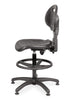 Darbnīcu krēsls LAB RB Black - Ergostock