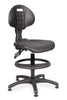 Darbnīcu krēsls LAB RB Black - Ergostock