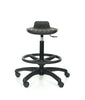 Darbnīcu krēsls LAB Stool RB Black - Ergostock