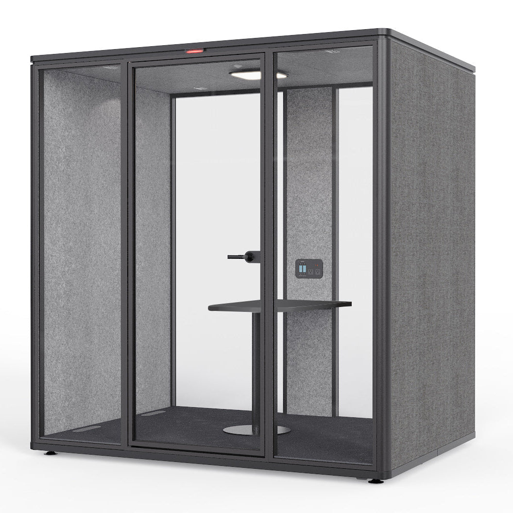 Tylos kabina OVIKAA M POD GEN2, 4 žmonėms, 31dB – Ash (pilka) / Juoda
