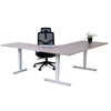 Biroja galds Forza Line L forma 160 cm x 120 cm - Ergostock