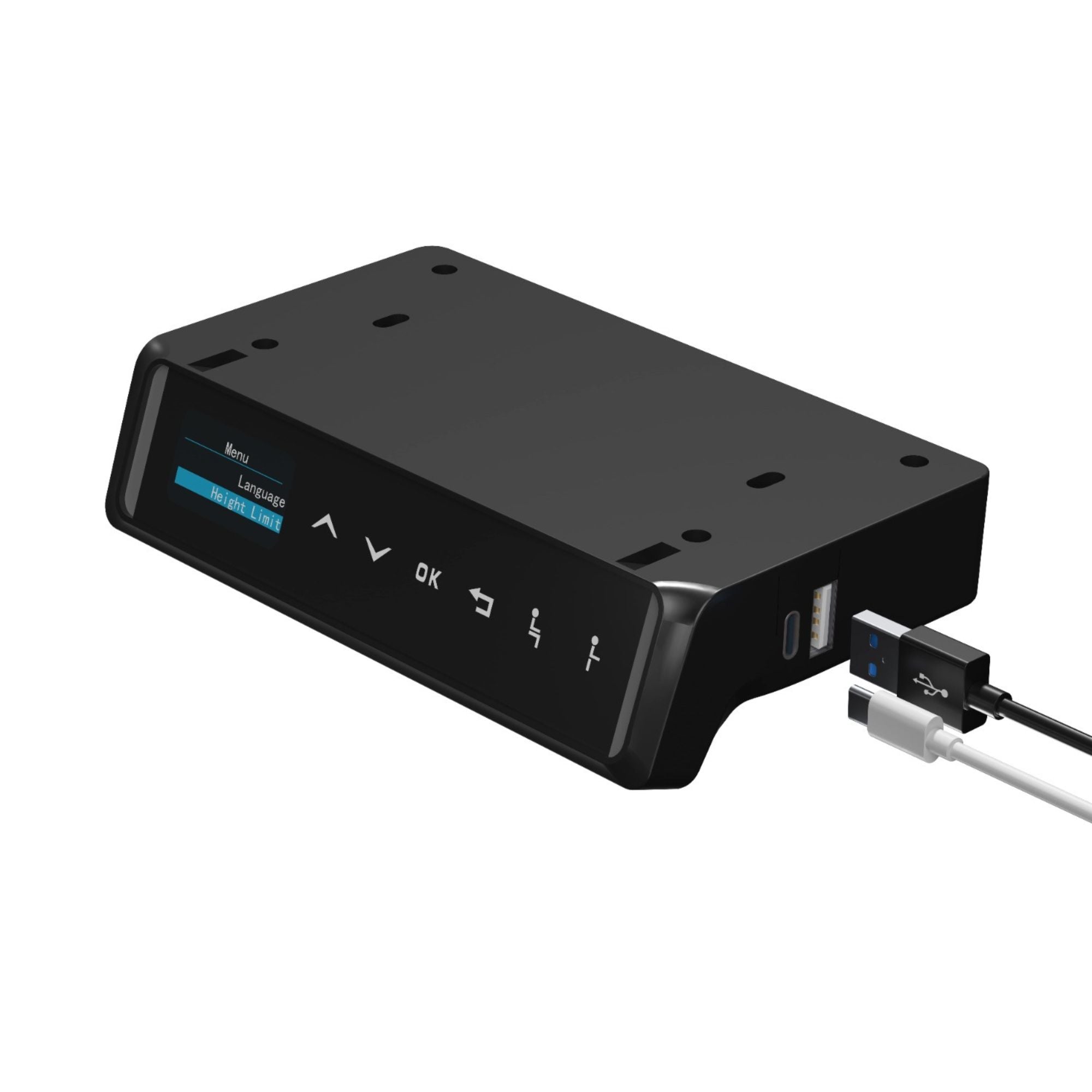 Elektriski augstumā regulējams galda statīvs Prestige DUO - Ergostock.lv