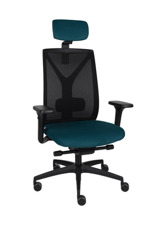 Biroja krēsls Valio BS HD Black Note - Ergostock.lv